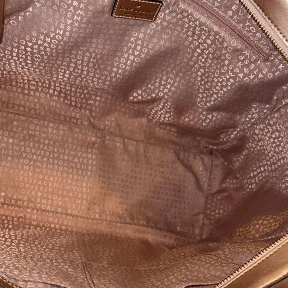 Kate Spade Bag Purse Handbag New York Sawyer Street Taden Metallic Leather Tote - Picture 15 of 16